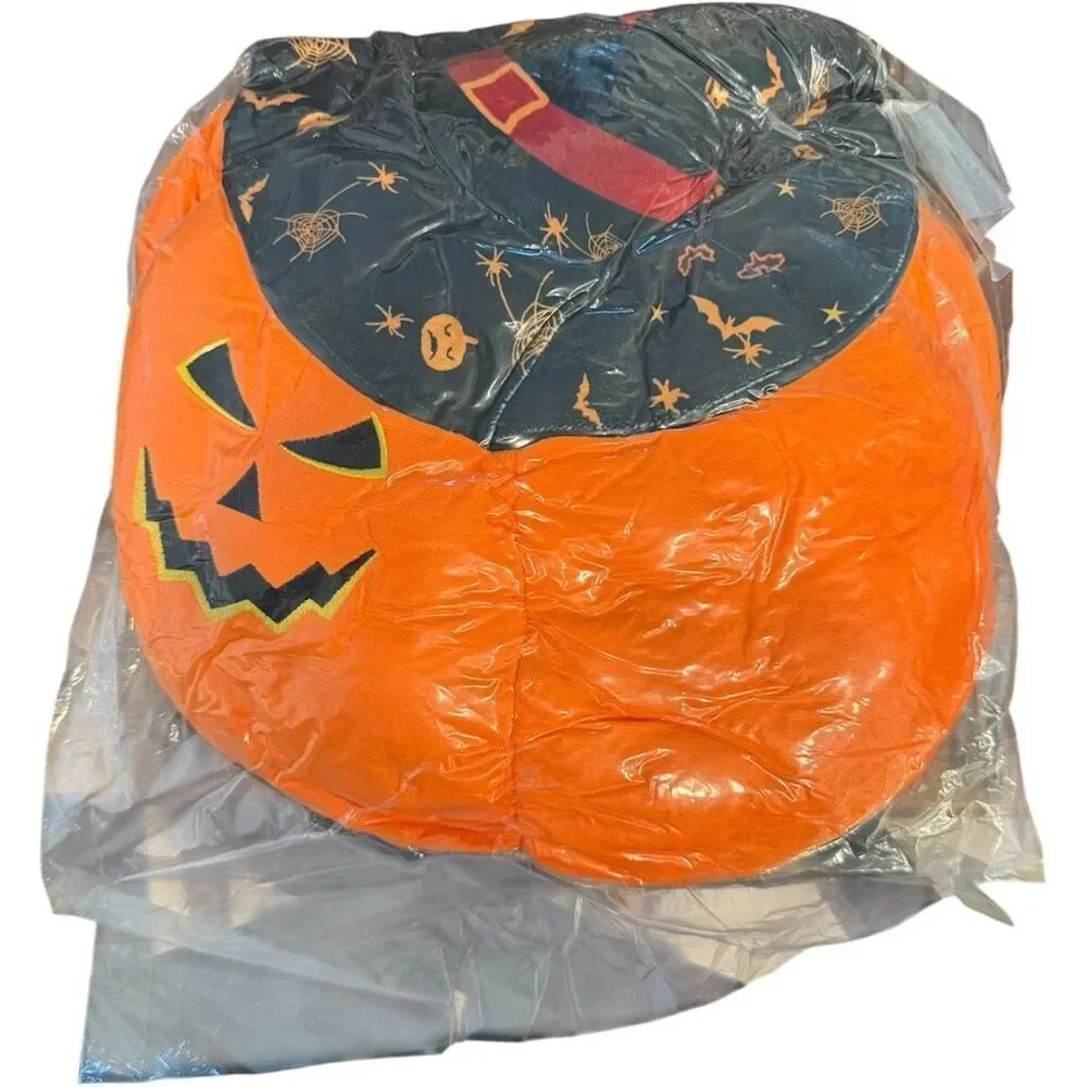 Brand New Halloween Pumpkin Jack o Lantern Spooky Stuffed Plush Toy